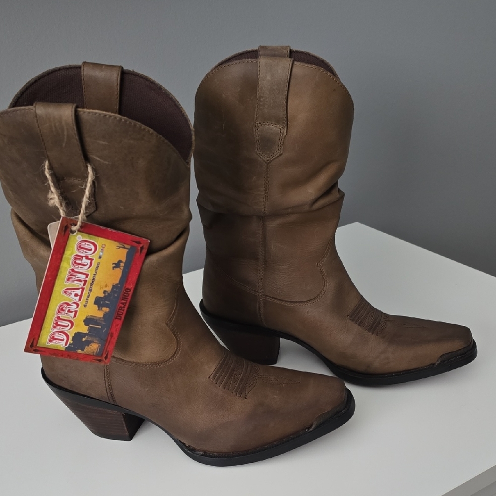 🐚Durango Women's 10" Westin Distressed Sunset Brown NWT